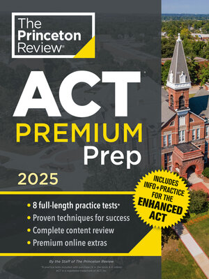 cover image of Princeton Review ACT Premium Prep, 2025